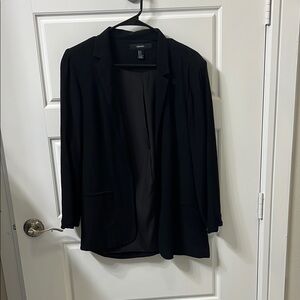 Forever 21 Black Blazer Classic Suit Jacket